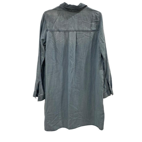 Anthropologie Light Blue Long Sleeve Dress - Picture 2 of 6